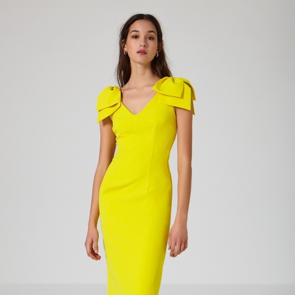 Macaron Yellow Dress - Picture 1 of 3
